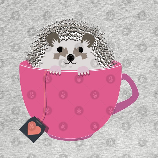 Valentine Hedgehog Cup by Theokotos